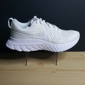 Men Nike React Infinity Run FK2 Flyknit White Platinum Grey CT2357-103 Size 9